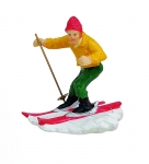 Lichthaus G.Wurm  Zubehör Miniatur Skifahrer Snowboard ca.6 cm diverse Modelle einzeln 10656h