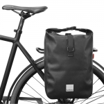 SAHOO Fahrradtasche Gepäckträger Tasche 10L Wasserdicht PVC Schultertasche 