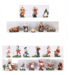 Krippe Krippenfiguren Zusatzteile für 10 cm Terracotta Figuren Italien 