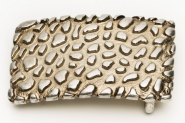 Schließe Gürtel-Schnalle Metall Gatria Gold Wechselschließe für 4 cm Designer Schnallen 