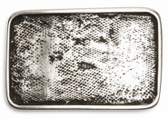 Schließe-Schnalle Gürtelschließe Silver Vintage Wechselschließe Schnallen 