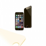 "Tempered Glass" iPhone 6 Luminos ORANGE Hartglas Schutzglas H9 Echtglas Schutz Neon 